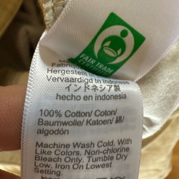 J Crew‎ Khaki Roll Up Hem Pants Size 6 - Picture 3 of 6